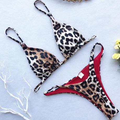 WOLFF | Luxus Sommer Bikini Set Sexy Tier Leopard