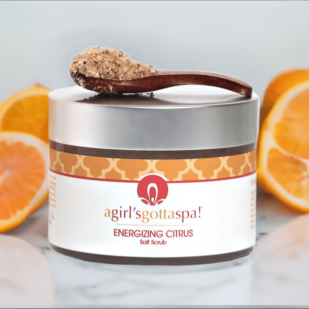 Energizing Citrus Dead Sea Salt Body Scrub