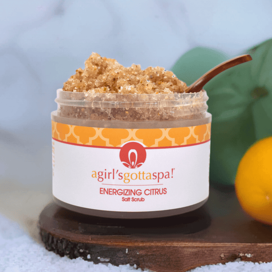 Energizing Citrus Dead Sea Salt Body Scrub