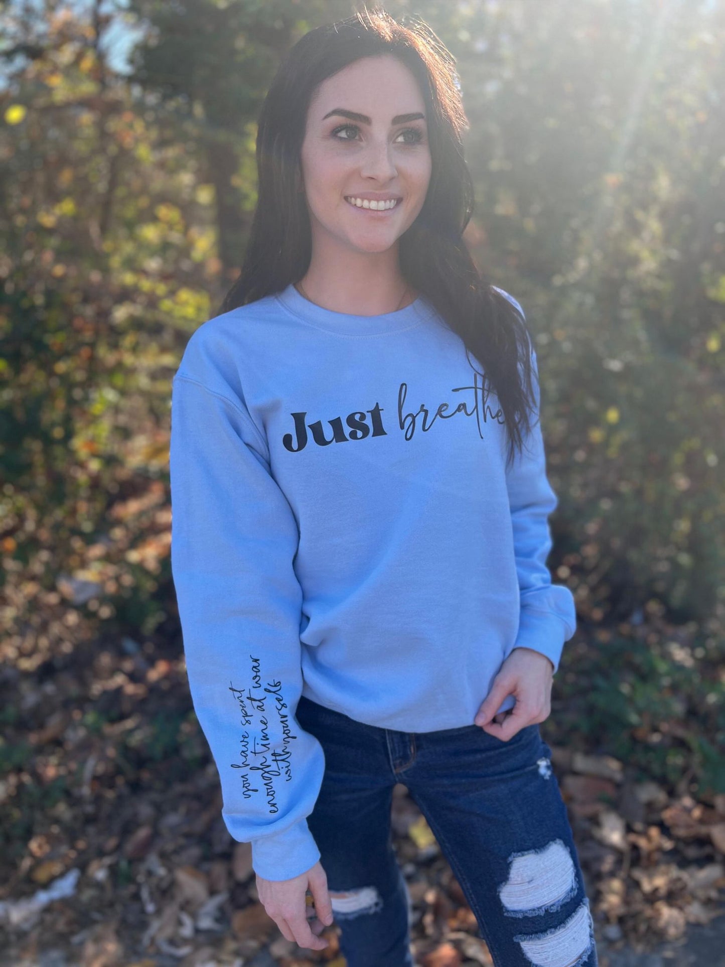 Just Breathe Sweatshirt