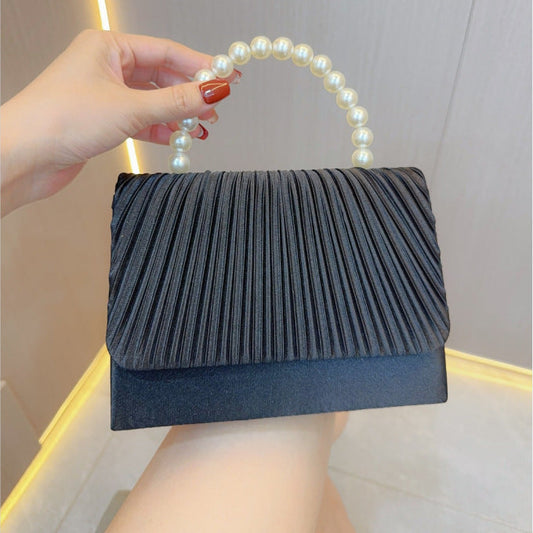 Unique French Pleated Evening Dress Bag