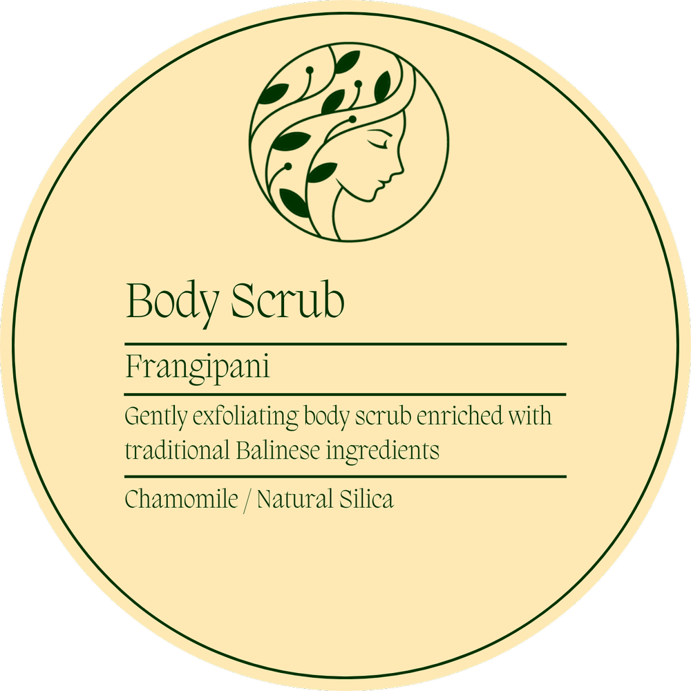 Handmade Balinese Exfoliating Body Scrub (Vegan Options)