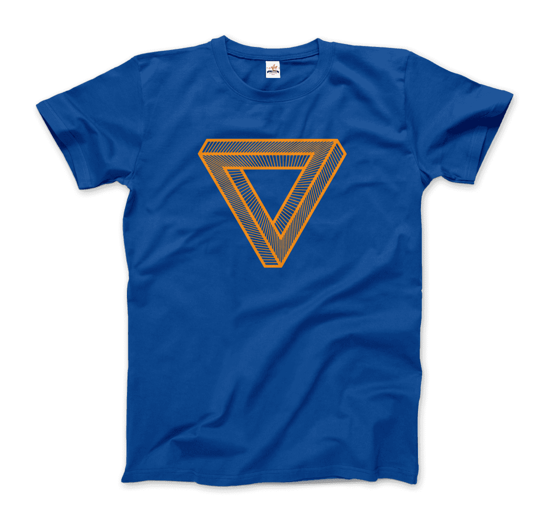 The Penrose Triangle From a Journey Through Time - DARK T-Shirt