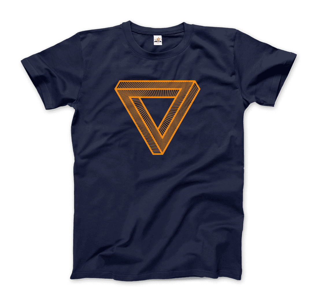 The Penrose Triangle From a Journey Through Time - DARK T-Shirt