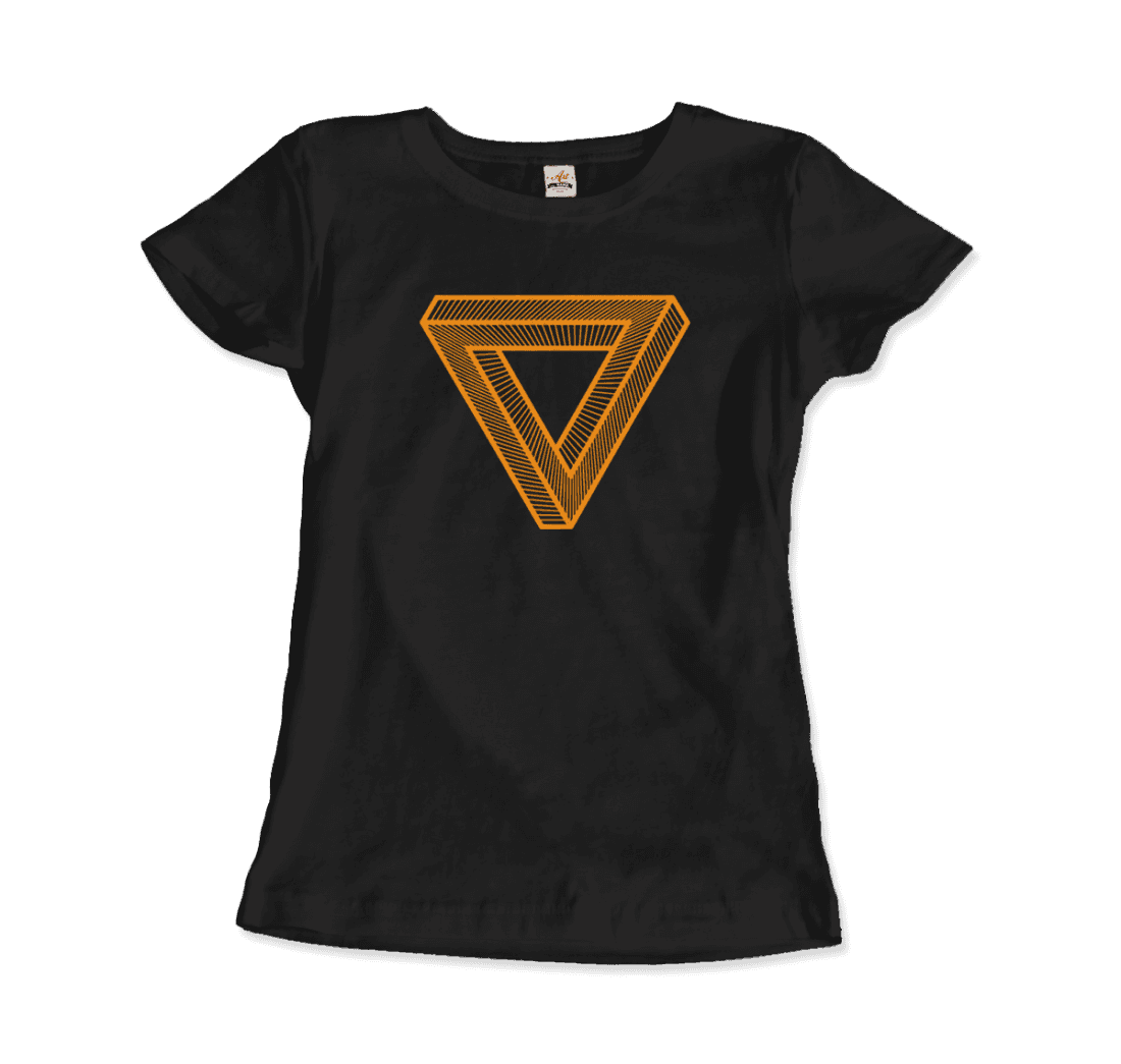 The Penrose Triangle From a Journey Through Time - DARK T-Shirt